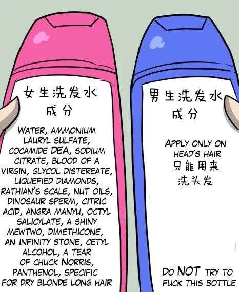 看一眼你的頭發，就知道洗發水買錯了